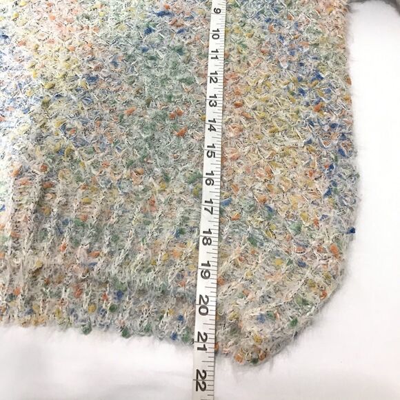RAGA Crewneck Sweater Neutral Pullover Knit Confetti New Size Medium - Picture 5 of 7